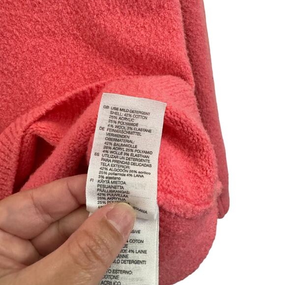 & Other Stories Pink Wool Blend Pullover Sweater - Picture 5 of 5